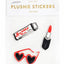 Ban.do Fun Girls 3pc Leatherette Plushie Stickers
