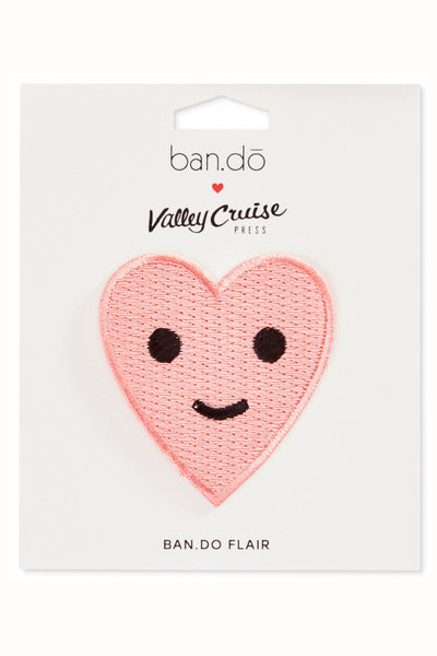 Ban.do Happy Heart Iron-on Patch