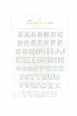 Ban.do Holographic Alphabet Leatherette Plushie Stickers thumbnail 1