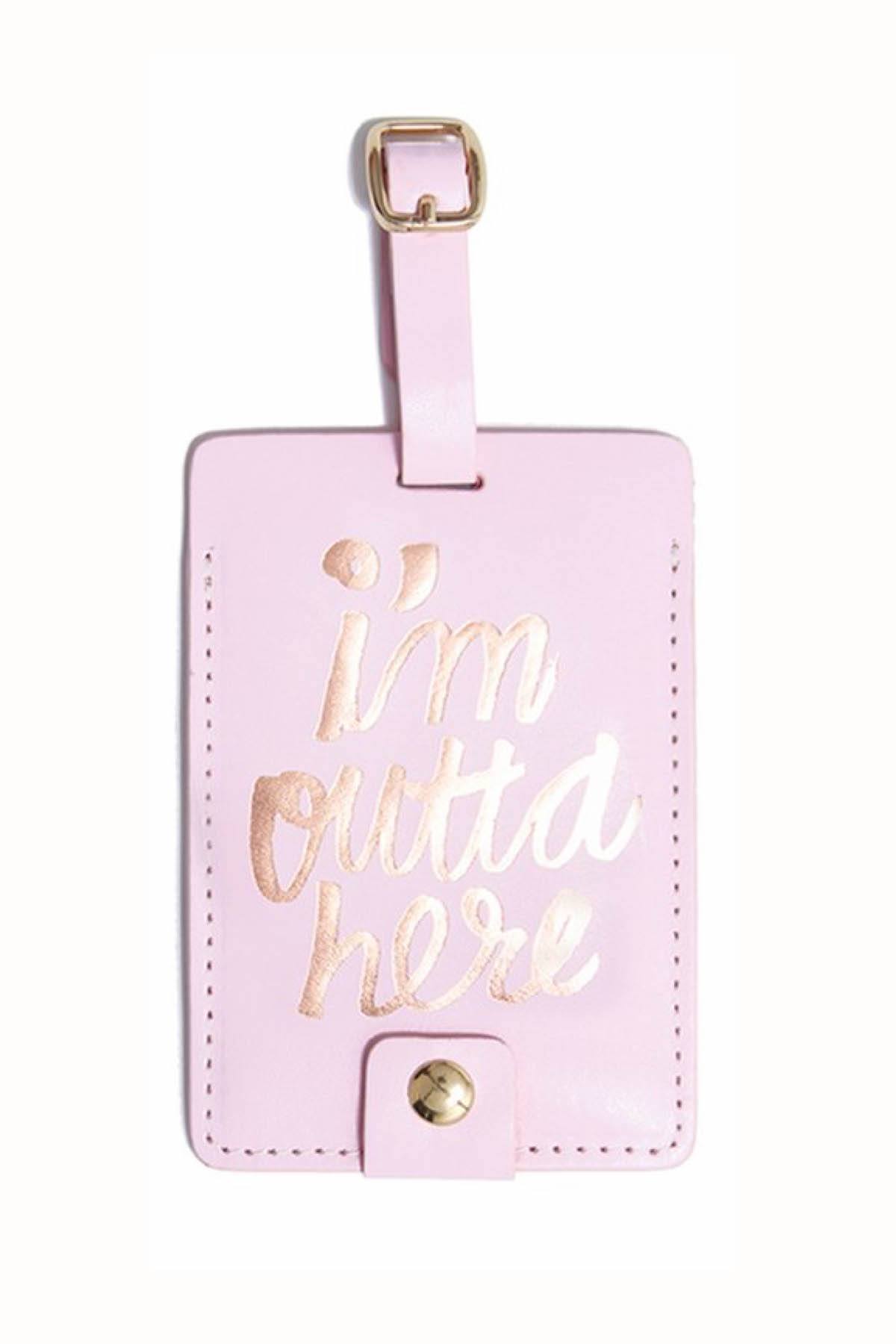 Ban.do I'm Outta Here Luggage/ID Tag