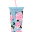 Ban.do Light-Blue/Pink Rose-Parade 20oz Tumbler