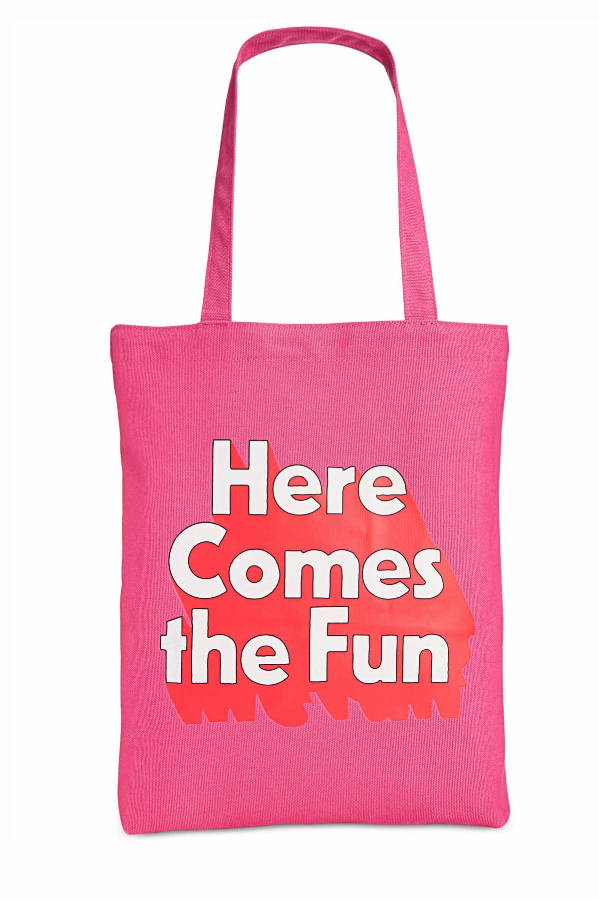 Ban.do Pink Here Comes The Fun Canvas Tote