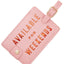 Ban.do Pink 'Weekends' Luggage Tag