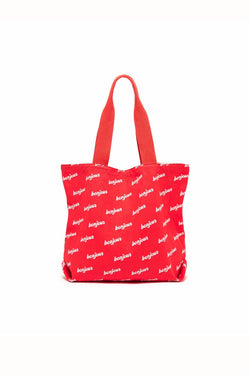 Ban.do Red Bonjour Canvas Tote thumbnail 2