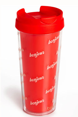 Ban.do Red Bonjour Thermal Travel Mug thumbnail 4