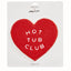 Ban.do Red Hot-Tub Club Heart Iron-On Patch