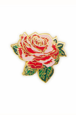 Ban.do Rose Enamel Pin thumbnail 1