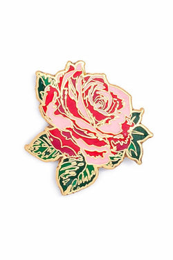 Ban.do Rose Enamel Pin thumbnail 2
