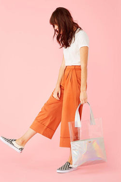 Ban.do Silver Holographic Peekaboo Tote thumbnail 3