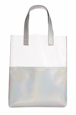 Ban.do Silver Holographic Peekaboo Tote thumbnail 2