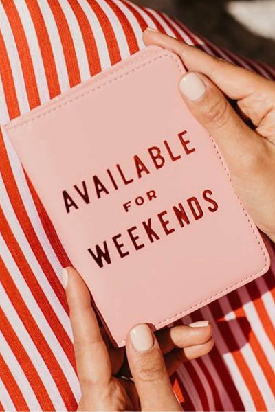 Ban.do Weekends Passport Case