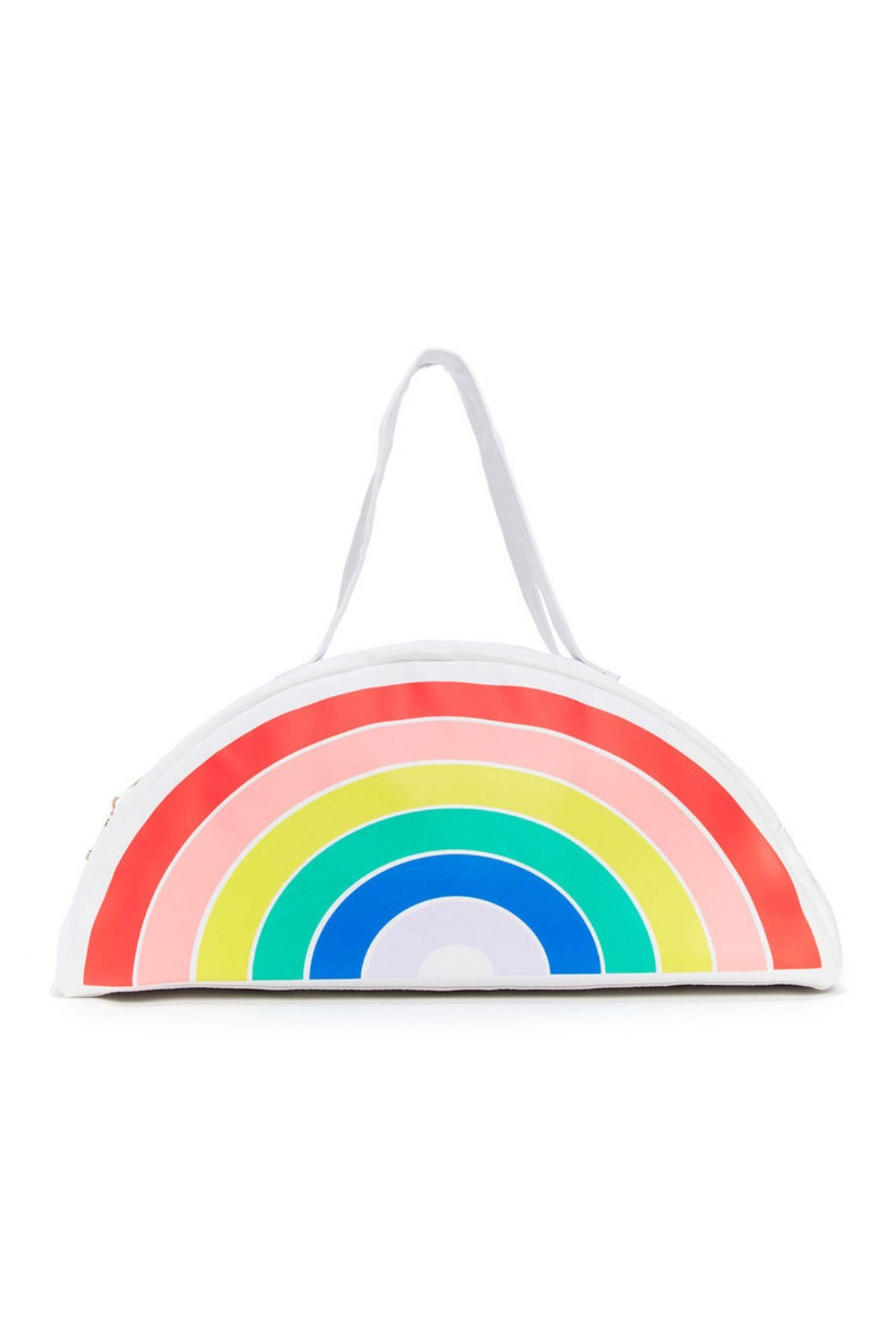 Ban.do White/Rainbow Super Chill Large Cooler Bag