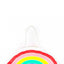 Ban.do White/Rainbow Super Chill Large Cooler Bag