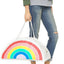 Ban.do White/Rainbow Super Chill Large Cooler Bag