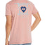 Banks Journal Around Logo Graphic Tee Dusty Pink