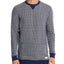 Banks Journal Color-block Birdseye-knit Sweater Dirty Denim