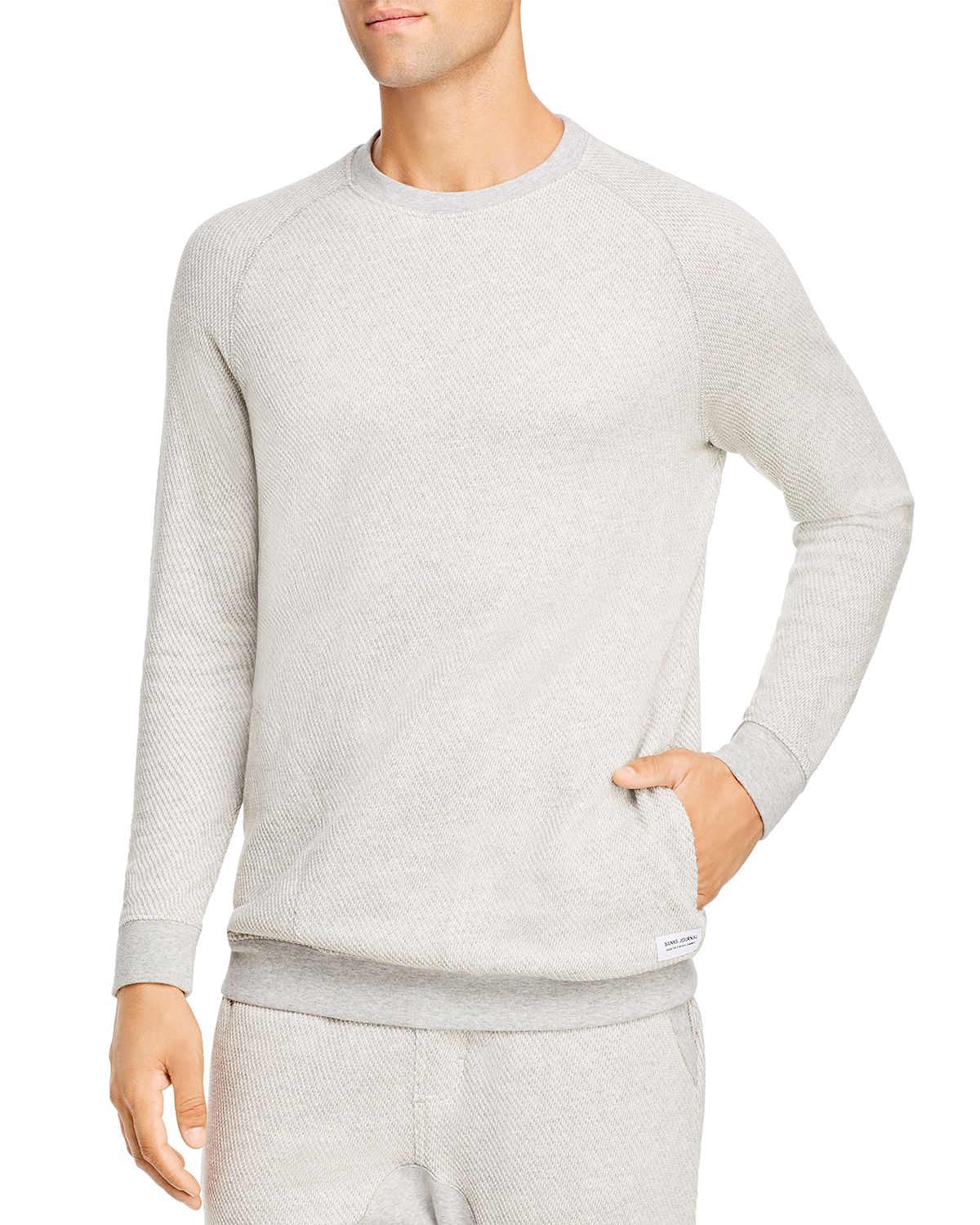 Banks Journal Forum Waffle-knit Sweatshirt Bone