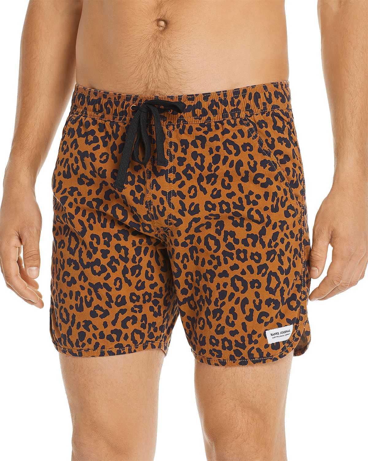 Banks Journal Leopard Board Shorts Leopard