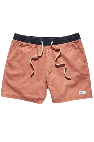Banks Journal Primary Boardshort in Old Rose