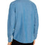 Banks Journal Shadow Chambray Slim Fit Shirt Stone Blue