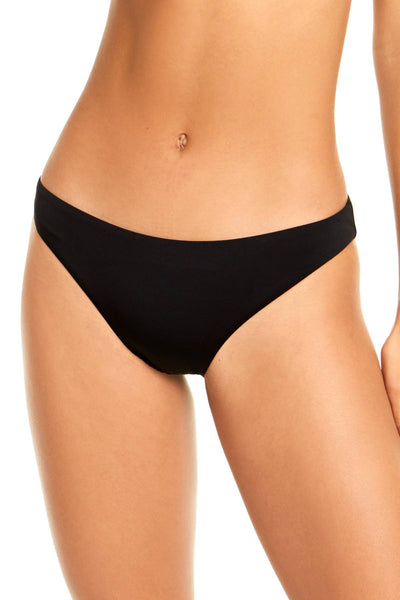 Bar III Black Cheeky Hipster Swim Bottom
