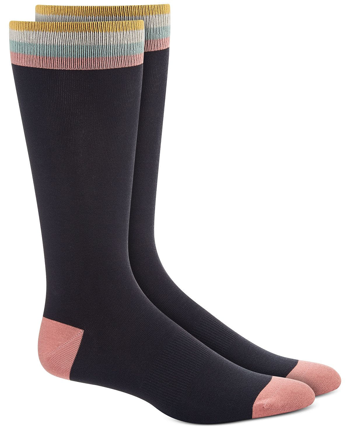 Bar Iii Black Socks Black Combo
