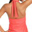 Bar Iii Ring Banded Halter Tankini Top Passion Pink
