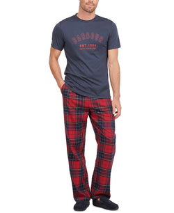 Barbour Calvert Sleep T-shirt Navy thumbnail 1