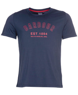 Barbour Calvert Sleep T-shirt Navy thumbnail 2