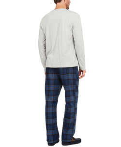 Barbour Doug Pajama Set Midnight Tartan thumbnail 3