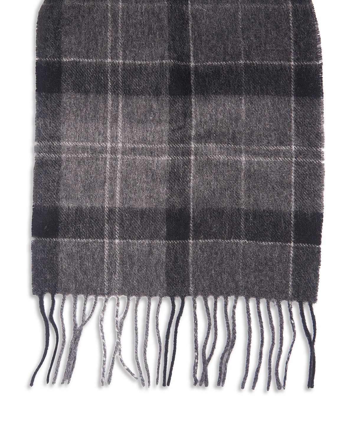 Barbour Holden Scarf Black/Gray Tartan