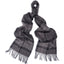 Barbour Holden Scarf Black/Gray Tartan