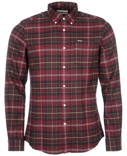 Barbour Kyeloch Tailored Shirt Dark Red thumbnail 1