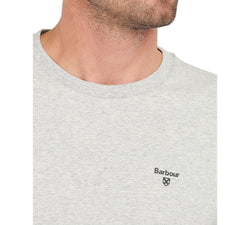 Barbour Sheldon Long-sleeve Sleep T-shirt Grey Marl thumbnail 4