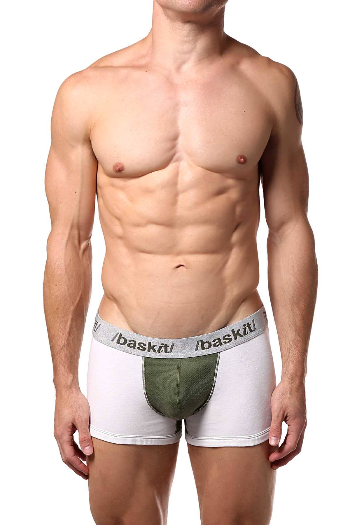 Baskit Bronze-Green Action Cool Low-Rise Trunk