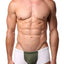 Baskit Bronze-Green Action Cool Sawed-Off Brief-Trunk