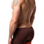 Baskit Brown-Stone Box-Cut Swim Trunk