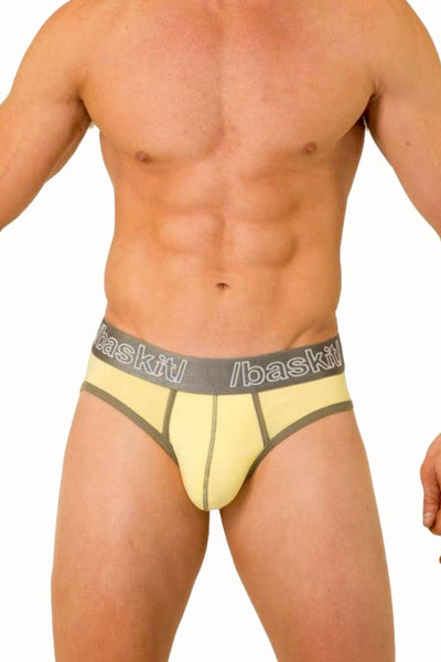Baskit Cool-Yellow Simple Brief