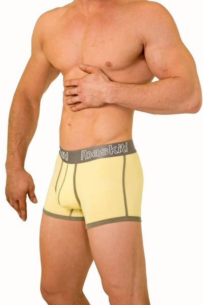 Baskit Cool-Yellow Simple Low-Rise Trunk