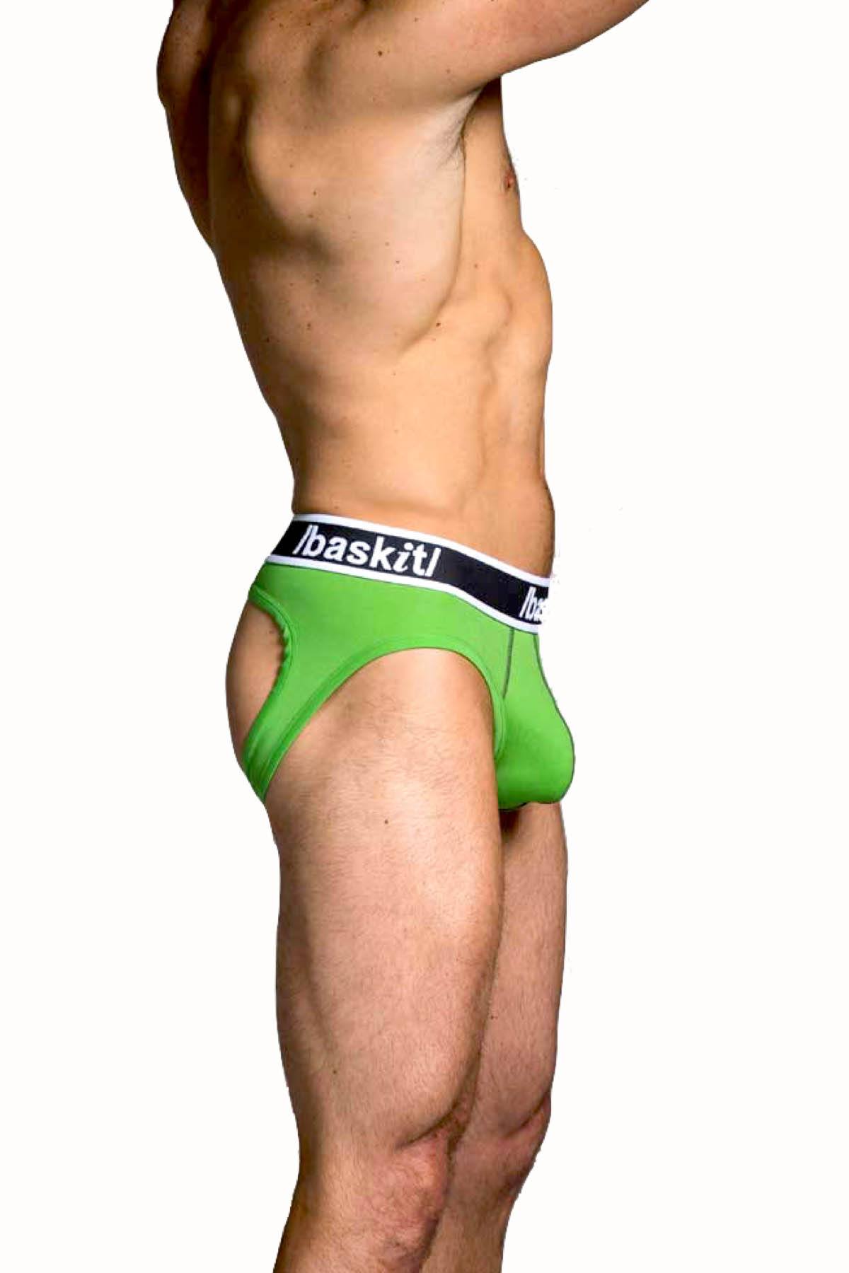 Baskit Kiwi-Green Energy Jock-Brief