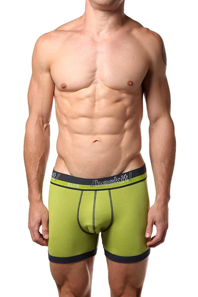 Baskit Palm-Green Pure Boxer Brief