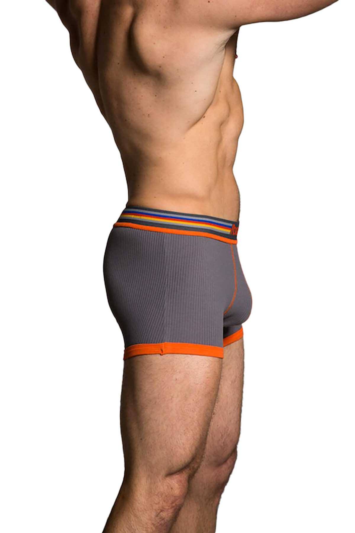 Baskit Pewter Ribbed Low Rise Trunk
