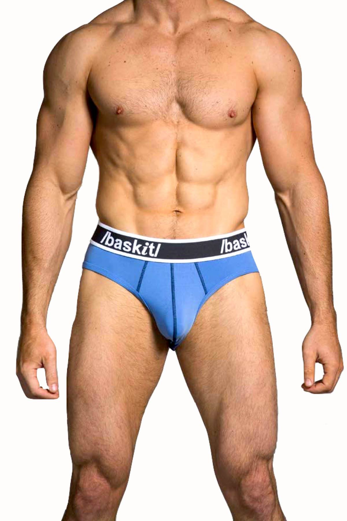 Baskit Riviera-Blue Energy Jock-Brief