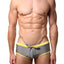 Baskit Silver/Yellow Outlines Rise Swim Bikini