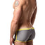 Baskit Silver/Yellow Outlines Rise Swim Trunk