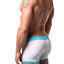 Baskit White/Atol-Blue Contrast Low-Rise Trunk