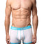 Baskit White/Atol-Blue Contrast Low-Rise Trunk