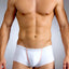 Baskit White Cotton/Mesh Action-Cool Sawed-Off Brief-Trunk