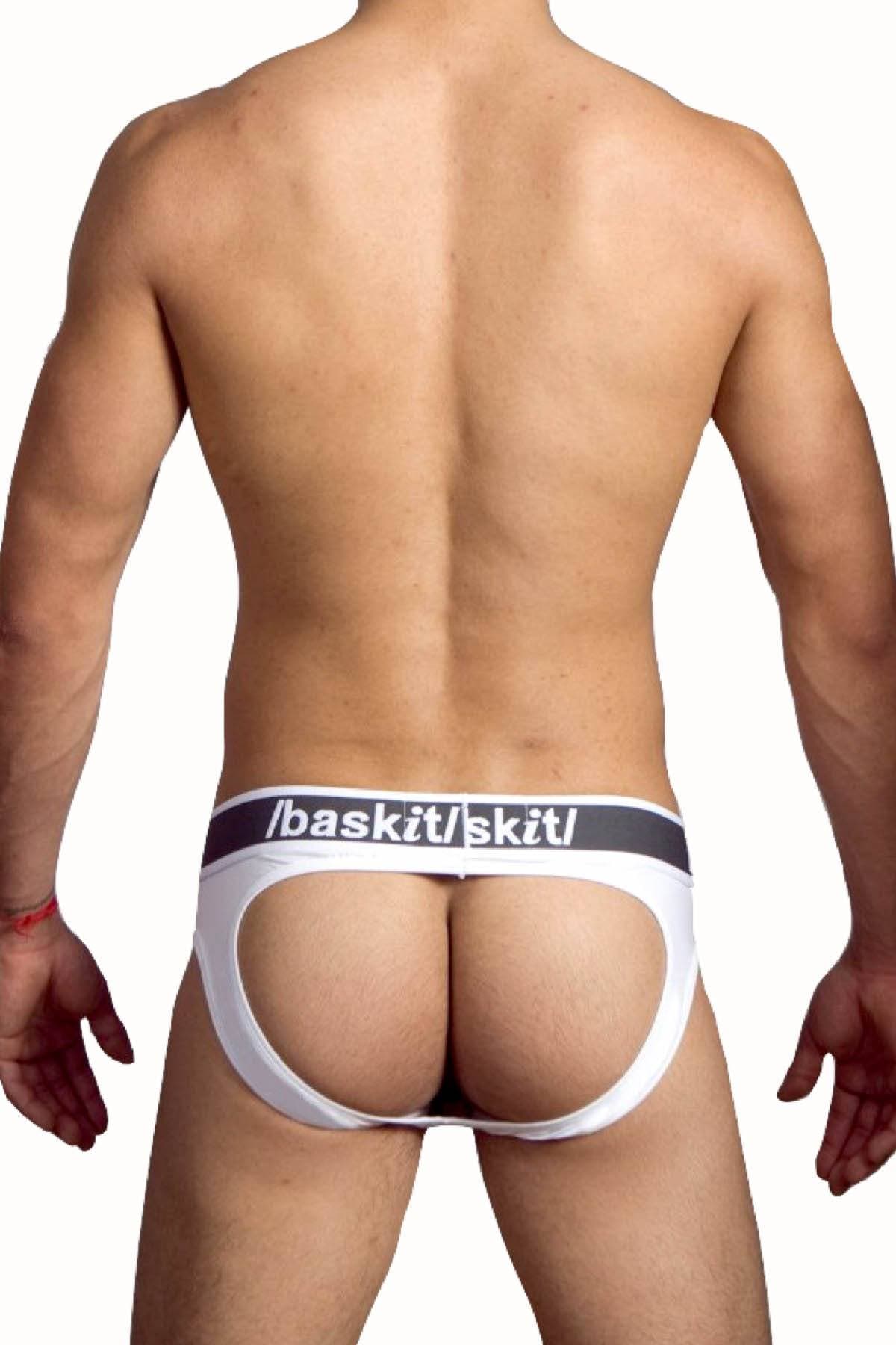 Baskit White Energy Jock-Brief