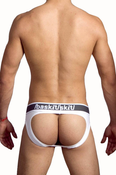 Baskit White Energy Jock-Brief
